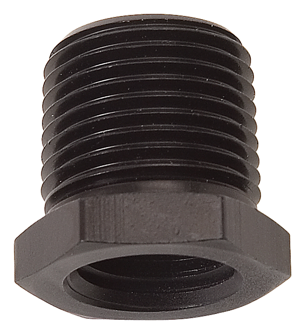 661563 | FITTING REDUCER 3/8" NPT MALE X 1/4" NPT FEMALE BLK ANODIZED