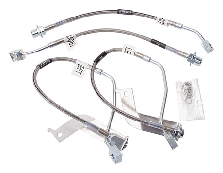 693290 | 99-03 FORD MUSTANG 6 CYL & GT W/OUT 4 WHEEL ABS COMPLETE BRAKE LINE KIT