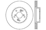 StopTech 99-08 Acura TL (STD Caliber) / 01-03 CL / 04-09 TSX Cross Drilled Right Front Rotor