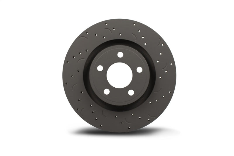 Hawk Talon 2005 Saab 9-2X Aero Drilled and Slotted Front Brake Rotor Set | HTC5339
