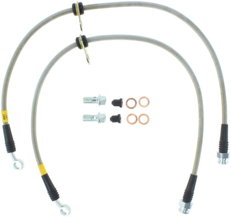 StopTech 02-06 Acura RSX Front Stainless Brake Lines