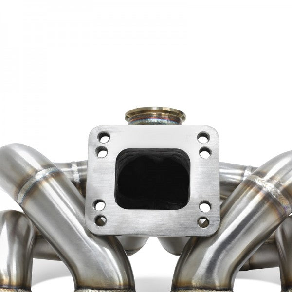 Blox B-Series Ram Horn Turbo Manifold T304 Stainless B16A B18C B18B