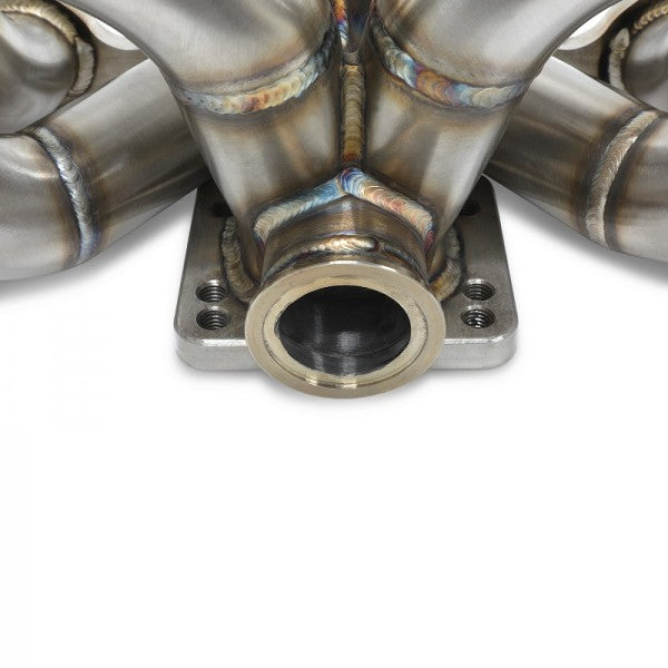 Blox B-Series Ram Horn Turbo Manifold T304 Stainless B16A B18C B18B