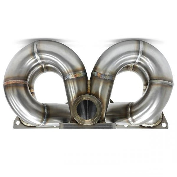 Blox B-Series Ram Horn Turbo Manifold T304 Stainless B16A B18C B18B