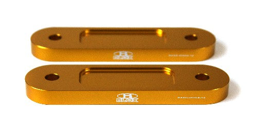 Blox BUMP STEER KIT S2000 12MM S2000 Front Bump Steer Kit, 12mm - Gold Honda S2000, All