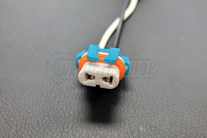 Headlight Fog Light Conversion Harness Ceramic 9006 Female to H7 Male Plug (2 pcs)