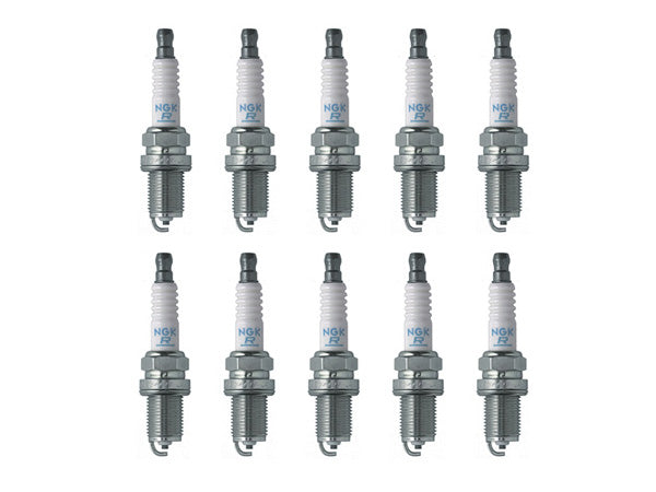 NGK V-Power Spark Plugs (10 Plugs) for 1997-2003 Ram 2500 8.0 One Step Colder