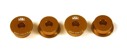 Blox STEERING RACK RIGID BUSHINGS S2000 S2000 Steering Rack Rigid Bushing Kit, Gold Honda S2000, All