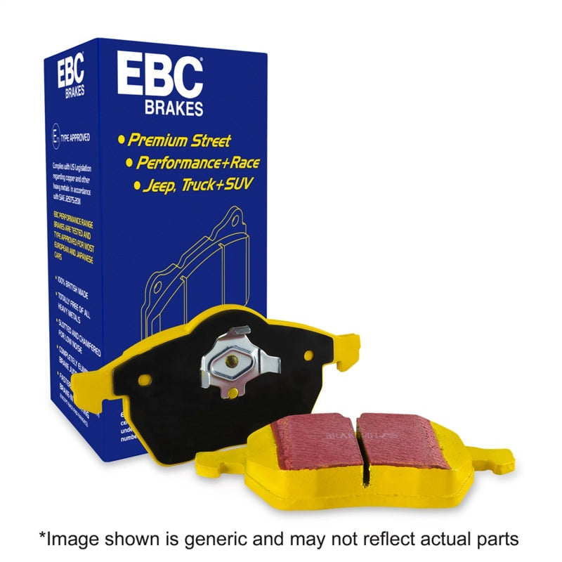 EBC Yellowstuff DP42301R rear brake pads for Honda Civic and Acura RDX with Box