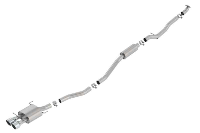 Borla S-Type CatBack Exhaust System 17-20 Civic Si Coupe Turbo