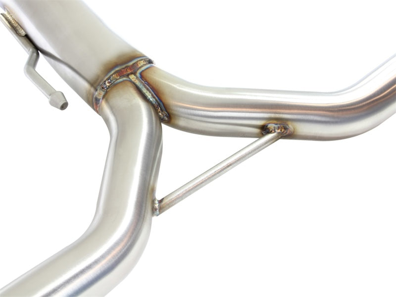 aFe Takeda Exhaust 304SS Dual Cat-Back w/ Polished Tips 13-17 Honda Accord LX/EX/EX-L Sedan L4 2.4L