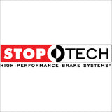 StopTech Sport Slot 08-13 Lexus LX450/470/570 / 07-12 Toyota Tundra Slotted Left Rear CRYO Rotor