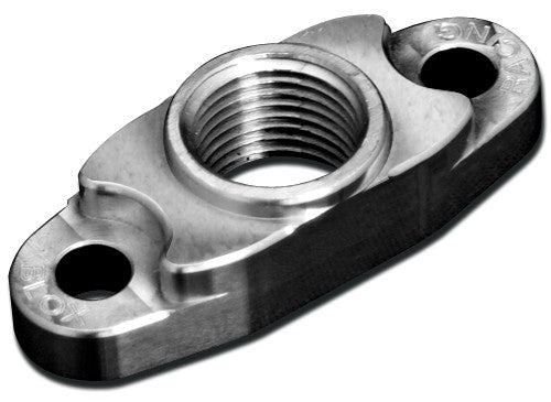 Blox PERFORMANCE DIY OIL FLANGE OIL RETURN Billet Oil Drain Flange