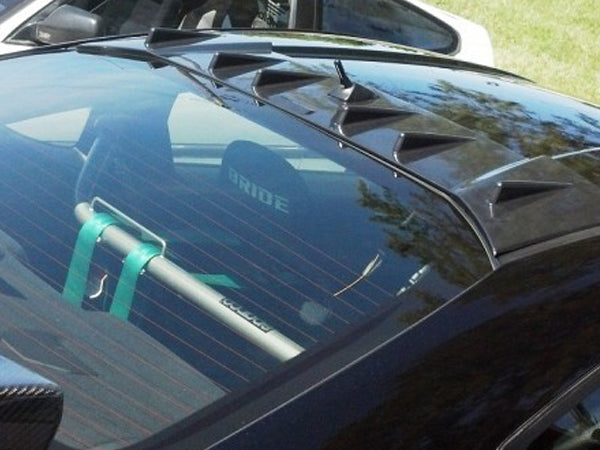 Blox 2013-14 Scion FR-S, Subaru BRZ Vortex Generator - ABS; Blades for OEM mast