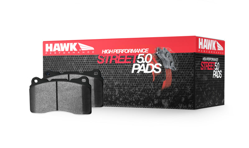 Hawk 2013-2014 Subaru BRZ Ltd (277mm Fr Disc/Solid Rr Disc) HPS 5.0 Rear Brake Pads | HB557B.545