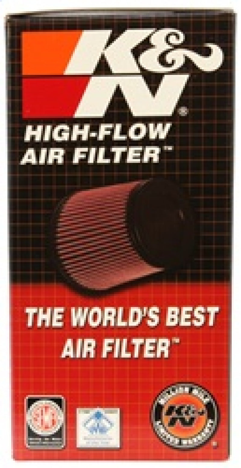 K&N Filter Universal Rubber Filter 3 Flange 4 1/2 Base inch 3 1/2 inch Top 5 3/4 inch Height