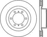 StopTech 10-17 Lexus GX460 / 10-17 Toyota 4Runner Cryo Slotted Front Right Sport Brake Rotor