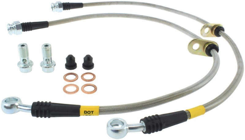 StopTech 02-06 Acura RSX Front Stainless Brake Lines