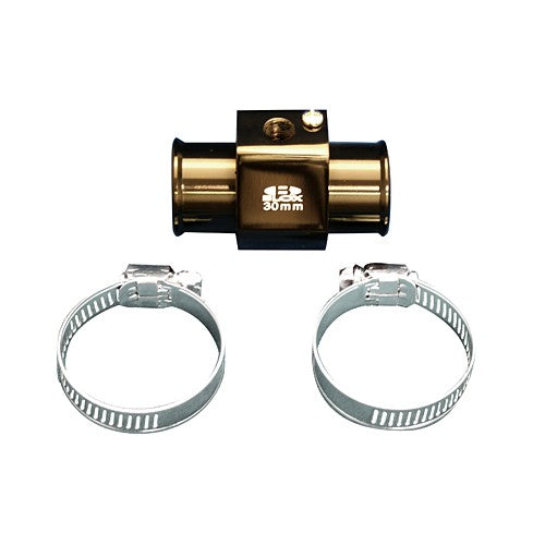 Blox SENSOR ADAPTER WATER TEMP 34MM Water Temperature Sensor Adapter; 34mm Black