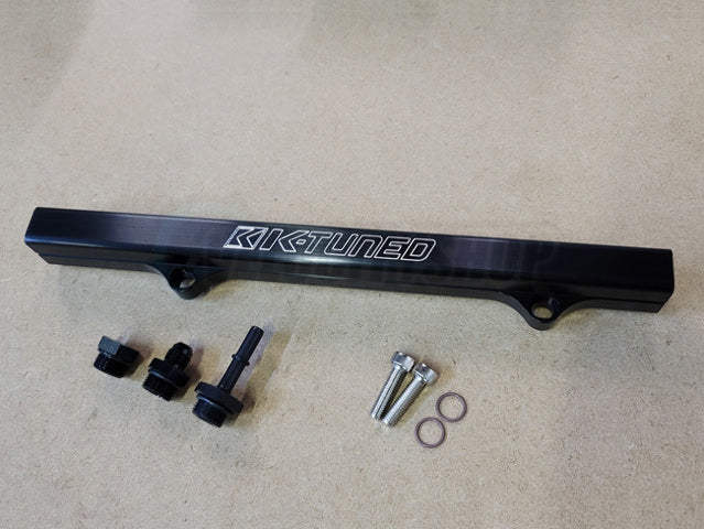K-Tuned K-Series Car Fuel Rail Black EP3 DC5 | Civic Si 06-15 | TSX 04-08