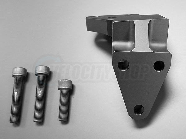B18C B18C5 Black Billet Timing Belt Side Engine Mount Bracket (3 hole)