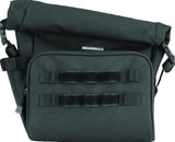 Kuryakyn 5170 Hoodrat universal black motorcycle swingarm bag