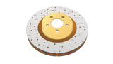 DBA 93-98 Supra Non-Turbo / 00-05 Lexus IS300 Front Drilled & Slotted 4000 Series Rotor