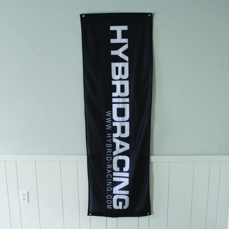 HYBRID RACING Wall Banner (For Garage / Work Shop / Bedroom)