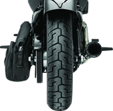 Kuryakyn 5170 universal swingarm bag mounted rear view