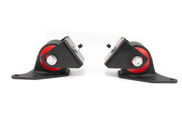 Innovative 90-93 Mazda Miata NA 1.6L Black Steel Replacement Engine Mounts  95A Bushings (No Trans Mount)