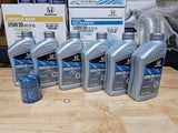Honda 0W20 Full Synthetic Civic Type R FK8 FL5, Pilot Ridgeline Odyssey Passport 3.5L V6 oil change kit with filter and washer