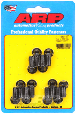 ARP 3/8 x .750in Hex Head Black Oxide Header Bolt Kit