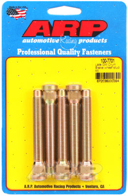 ARP Late Model GM Drum Brake Heat Treated 8740 Chromoly Steel 5 Pc Wheel Stud Kit