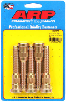 ARP Ford Front Disc Brakes Heat Treated 8740 Chromoly Steel 5 Pc Wheel Stud Kit