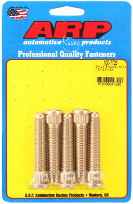 ARP Heat Treated 8740 Chromoly Steel Late Model GM M12x1.50X2.50" Wheel Stud Kit