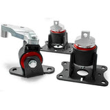 Innovative 04-08 Acura TSX K-Series Black Steel Motor Mounts 85A Bushings