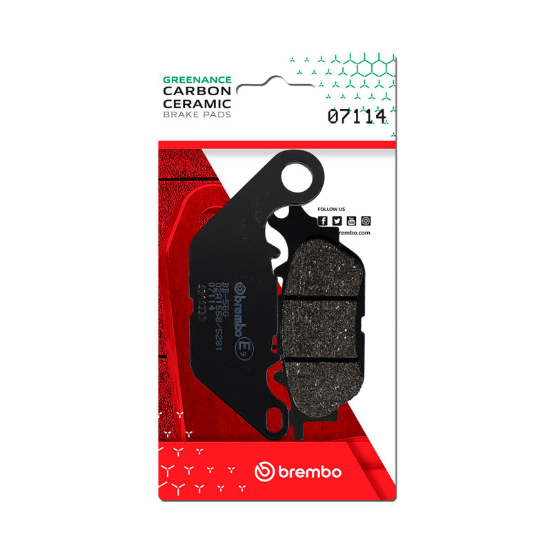 Brembo OE Yamaha D'Elight Carbon Ceramic Brake Pad - Front