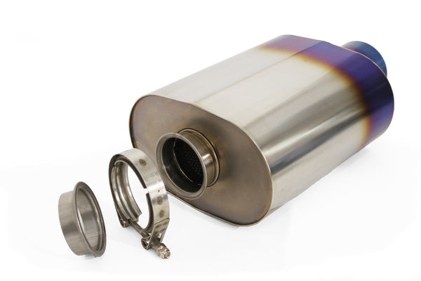 GReddy Universal 3.0 inch RS-Ti Oval Titanium Muffler