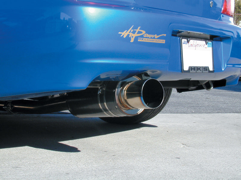 HKS 02-07 WRX / 04-07 STi Carbon Ti Exhaust | 3112-EX005