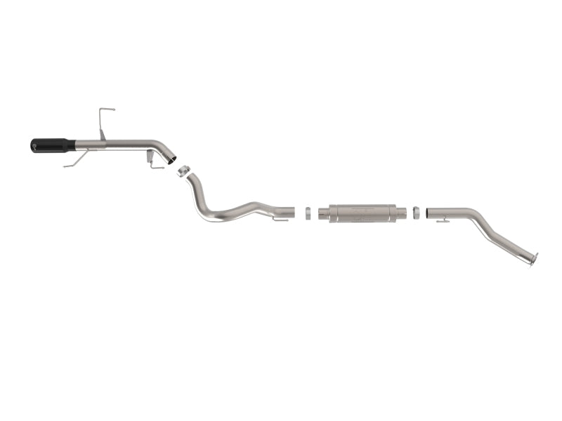 Toyota Land Cruiser J300 aFe stainless steel exhaust system