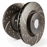 EBC Civic Type R FK8 FL5 Integra Type-R GD Sport Slotted and Dimpled Rear Brake Rotors
