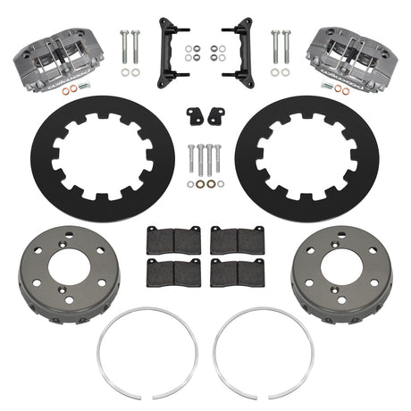 Wilwood four-piston front UTV brake kit with 11.60-inch rotors