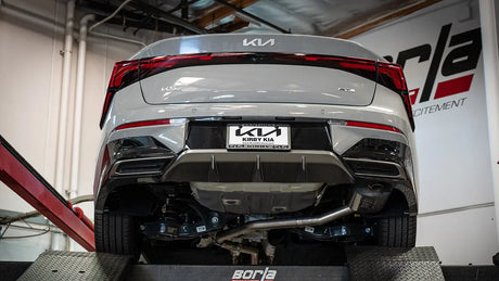 Borla 141036 S-Type Cat-Back exhaust for 2025–2026 Kia K5 GT-Line 2.5L AWD installed 
