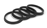 Enkei 72.62mm OD 60.10mm ID Plastic Hub Rings - 4 Pack