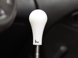 Hybrid Racing 130R White Delrin Shift Knob for Acura Honda M10x1.5 Thread Pitch