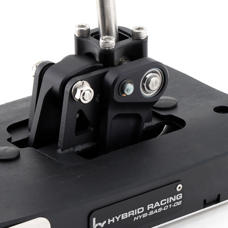 Hybrid Racing No Cut Shifter Shift Mechanism Close Up