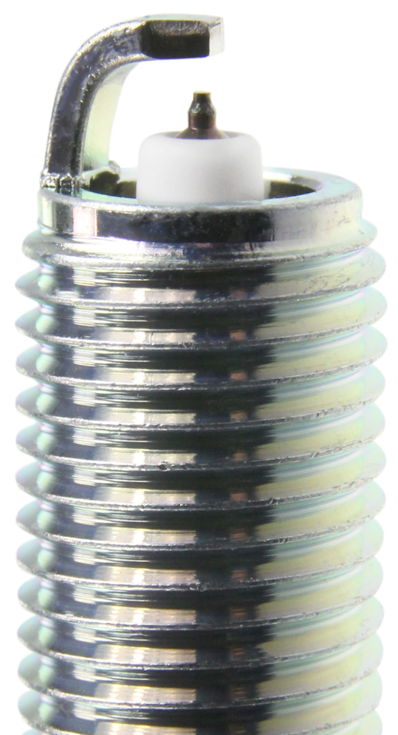 Set of four NGK LKR7DIX-11S Iridium IX spark plugs stock number 93175 - Tip Up close view