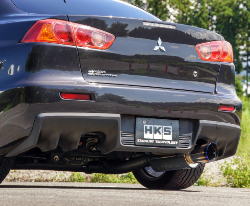 HKS RACING MUFFLER LANCER EVO-X USA | 31008-BM002