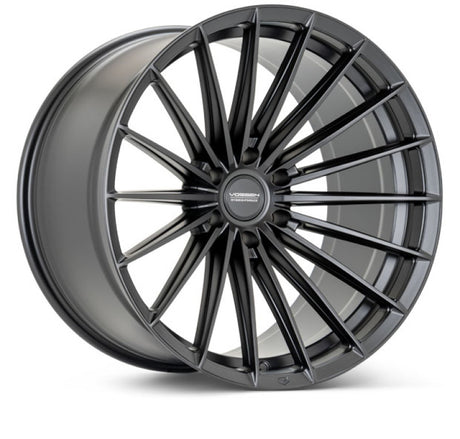 Vossen HFX-4 22x10 - 6x135 - ET-18 - Super Deep - 87.1 - Satin Black Wheel – performance automotive part SKU VOSHFX4-2F27
