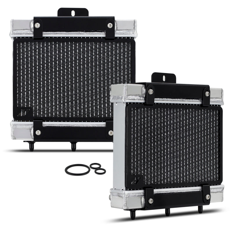 Mishimoto MMRAD-F80-15A aluminum auxiliary radiator for S55 BMW M3 M4